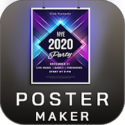 Poster Maker Flyer Maker 2020 бесплатный графический дизайн [v3.5] APK Mod для Android