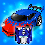 Fusionner la voiture de bataille: meilleur jeu de Tycoon Clicker au ralenti [v2.0.9] APK Mod pour Android