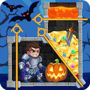 Спасательный герой: вытащи булавку - Хэллоуин [v1.43] APK Mod для Android