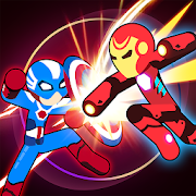 Stickman Superhero - การต่อสู้ Super Stick Heroes [v0.2.3]