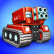 Blocky Cars - trò chơi trực tuyến, chiến tranh xe tăng [v7.6.5] APK Mod cho Android