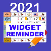 Malaysia Calendar 2021 Widget Gaji [v6.10.4]