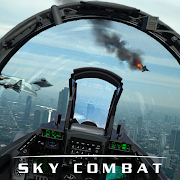 Sky Combat: oorlogsvliegtuigen online simulator PVP [v4.1] APK Mod voor Android