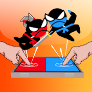 Jumping Ninja Battle - боевой экшен для двух игроков [v3.98] APK Mod для Android