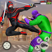 Juegos de lucha de superhéroes ninja: City Kung Fu Fight [v7.1.9]