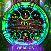 Geheime Dschungel - Smartwatch Wear OS Watch Gesichter [v1.0.20] APK Mod für Android
