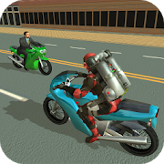 Mod APK Jetpack Hero Miami Crime [v1.6] per Android