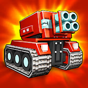 Blocky Cars - guerra de tanques e jogos de tiro [v7.6.18] APK Mod para Android