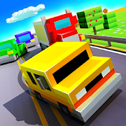 Blocky Highway: Traffic Racing [v1.2.4] APK Mod for Android