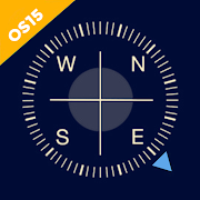 iCompass - iOS Compass, iPhone-stijl Compass [v1.1.4] APK Mod voor Android