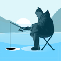 Ice fishing. Fisher simulator. [v]